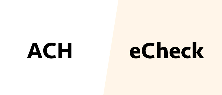 How ACH And eChecks Are Different