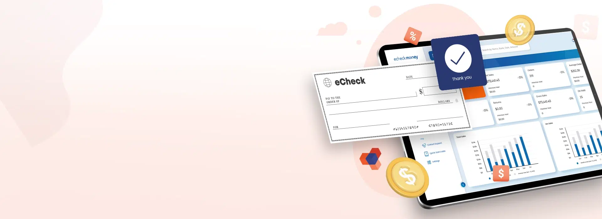 Innovative eCheck Payment Processing