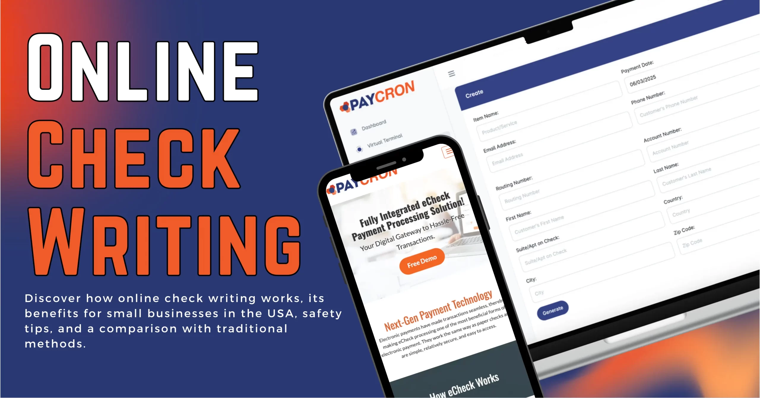 What Is Online Check Writing and How Does It Work