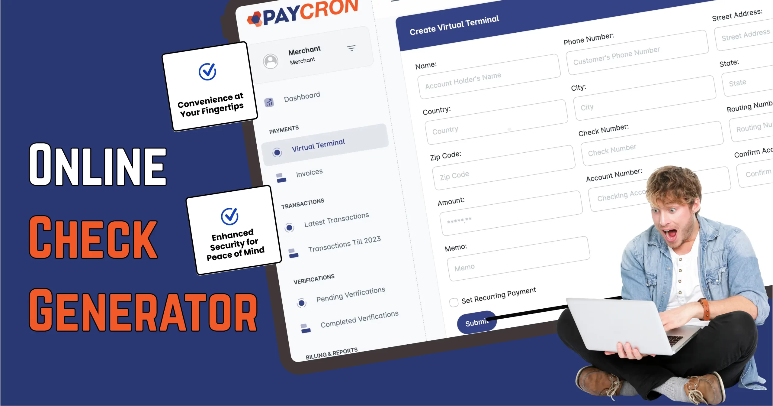 What Is an Online Check Generator